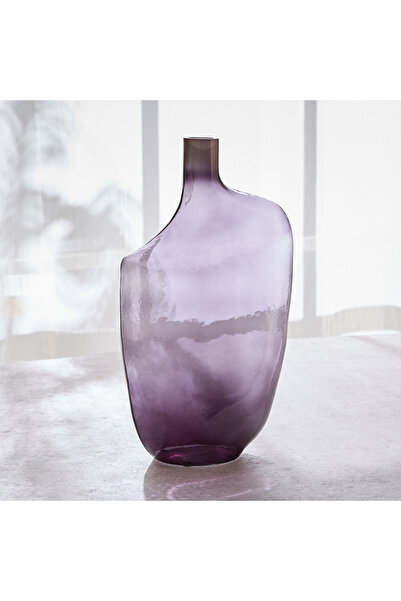 Generic Nouf Midnight Glass Vase - 48 cm
