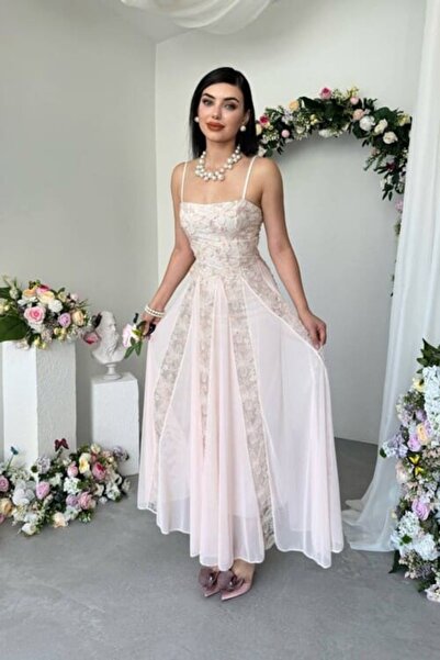 luzuze Pearl Garden Elbise