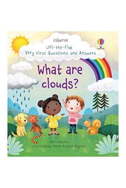 Usborne Întrebări și Răspunsuri Primare cu Clapetă de Răsfoit - Ce sunt norii?