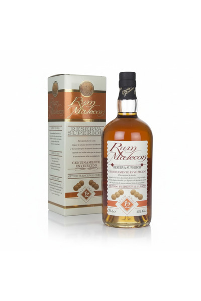 MALECON Rom Reserva Superior Rum, 12 Ani, 40%, 0.7L