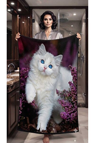 Elmas Dizayn Custom Design Brand Bath Beach Sports Towel Luxury Premium Organ...