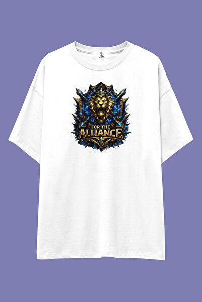 UmbraWear World of Warcraft Faction Series majica | Unisex 100% pamuk, crno-b...