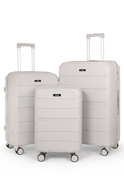 Vittag 3-Piece Luggage Set, Polypropylene Material, Lightweight, TSA Lock, 36...