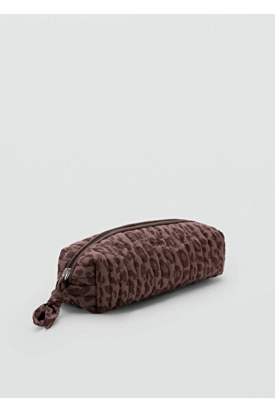Mango Teen Leopar desenli kalem kutusu