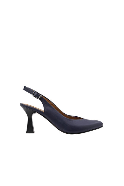 Hobby Women's Heeled Shoes with Thick Heel and Buckle