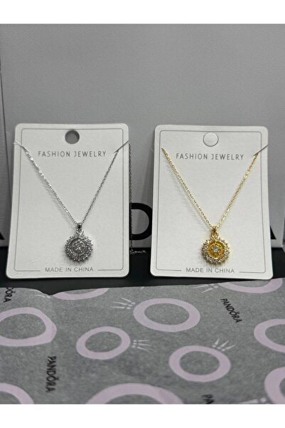 Generic Elegant Design Necklace - Silver - Model 104