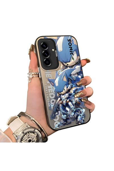 ucuc Samsung Galaxy A36/A56 Compatible Hard Acrylic Back Silicone Edge Lens P...
