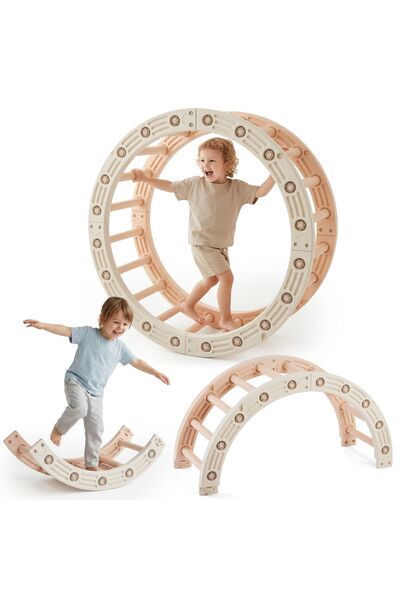HyperMotion Balansoar modular 4 în 1 pentru copii, 110 cm