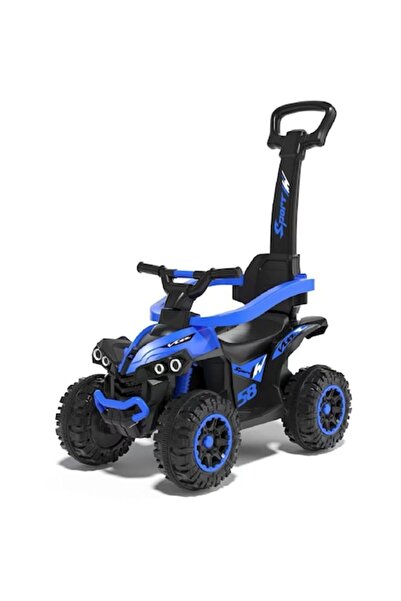 Babymix Tricicletă Mega Baby Mix, cu mânere de direcție, efecte sonore, albas...