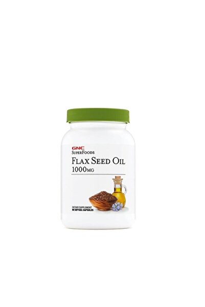 GNC Ulei din Seminte de In SuperFoods 1000mg 90cps moi