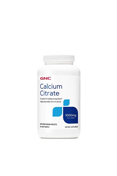 GNC Calciu Citrat (Calcium Citrate) 1000mg 180tb