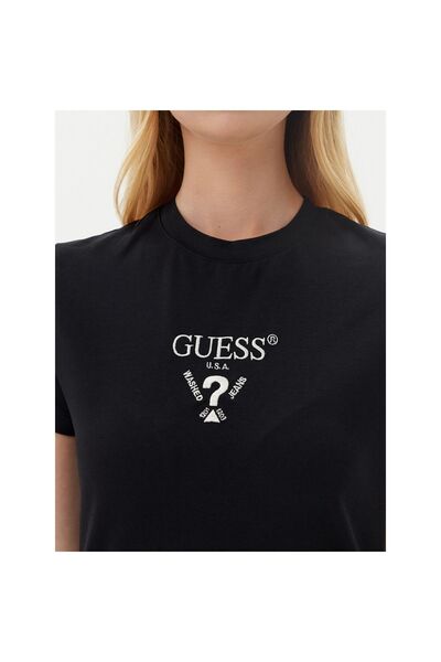Guess Tricou de damă V4YI21KCDH1 Negru