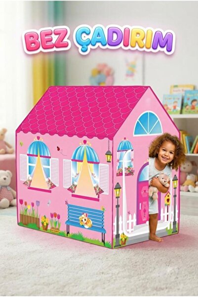 Tıfıl Toys Minik Dünyam Çocuk Oyun Çadırı - 100x100x68 cm Kolay Kurulum Eğlen...