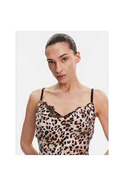 Guess Rochie de seară pentru femei W5GT10WF1T2 Maro
