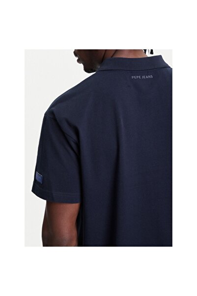Pepe Jeans Polo bărbați RM540017 Bleumarin