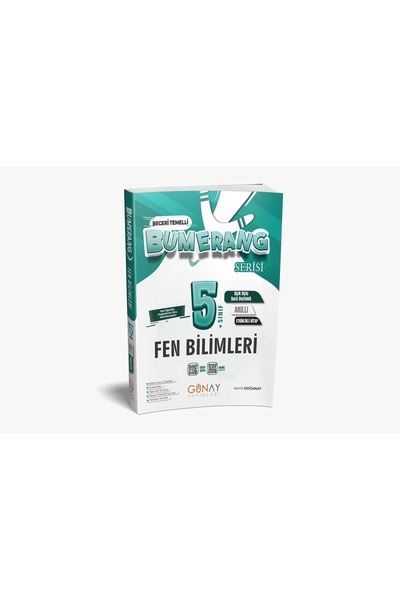 Günay Yayınları 5. SINIF BUMERANG SERİSİ FEN BİLİMLERİ KONU ANLATIMLI 2026-2027