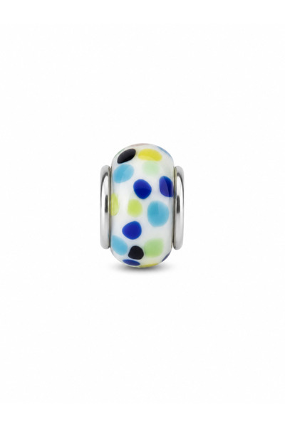 POSEİDONS JEWELLERY Design Murano Glass Color Pop Series Colorful Confetti Pa...
