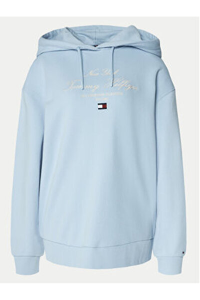 Tommy Hilfiger Γυναικείο Φούτερ WW0WW43842 Μπλε