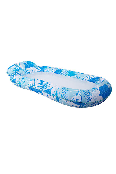 Jilong Fabric Mesh Adult Inflatable Pool Raft Lounger, PVC