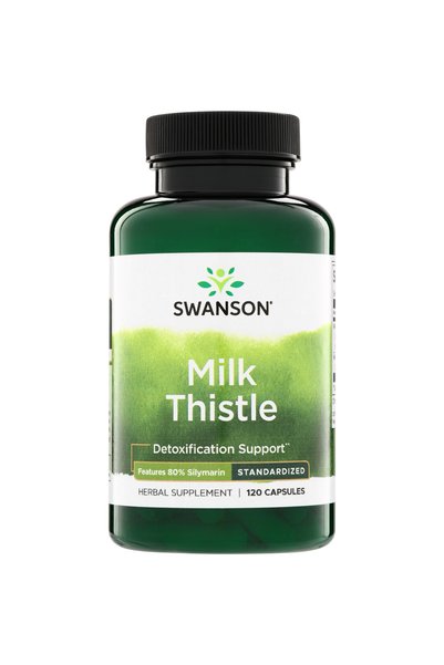 SWANSON Milk Thistle - Caracteristici 80% Silimarina 120 Capsule