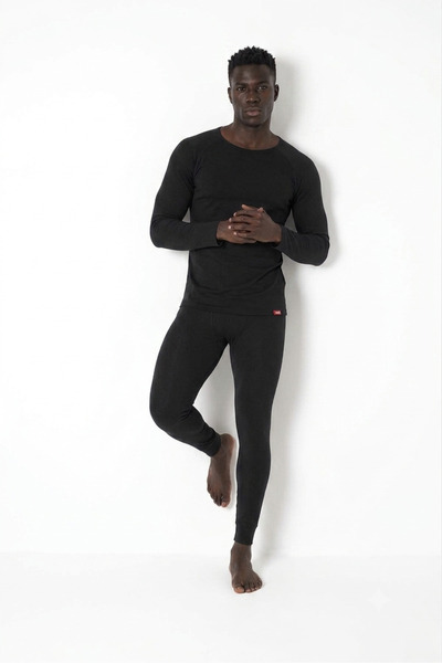 CUBBUX Men's Original Thermal Suit Bottom Top Set Premium Series