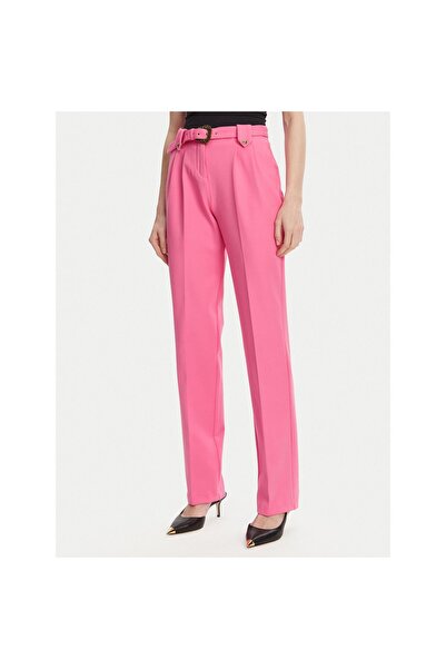 VERSACE JEANS COUTURE Γυναικεία Υφασμάτινα Παντελόνια 78HAA111 N0356 Ροζ