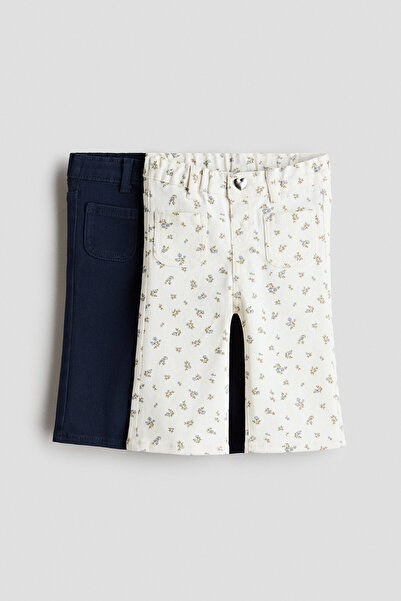 H&M 2'li Gabardin Pantolon