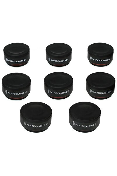 ISOACOUSTICS ISO-Puck Mini Bir Çift Hoparlör için Titreşim İzolatörü 8'li Set