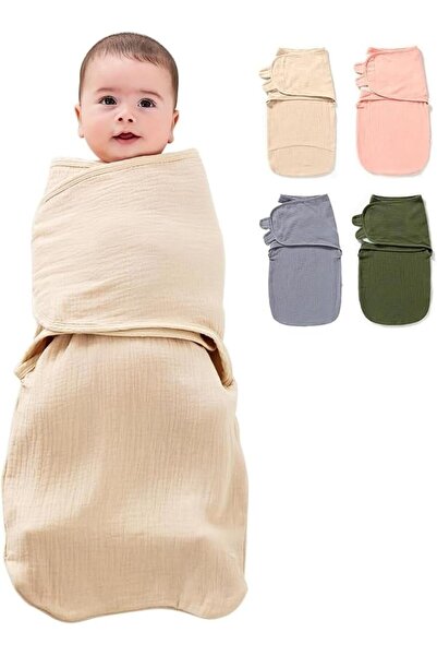 OASISGALORE Newborn Baby Swaddle Wrap, Newborn Blanket Wrap with Breathable O...