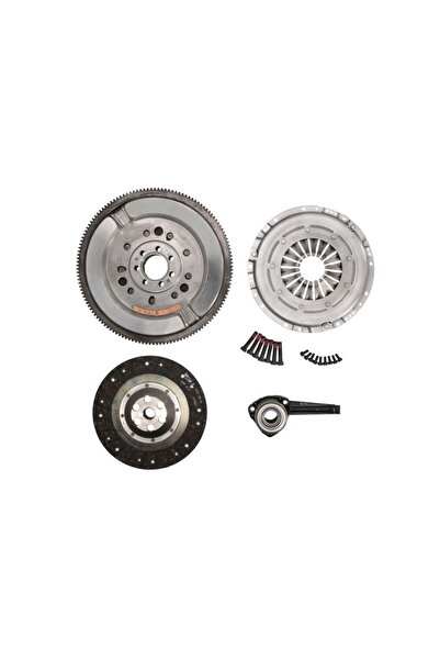 VALEO Kit Set de Ambreiaj cu Rulment si Volant cu Masa Dubla (230mm) Renault ...