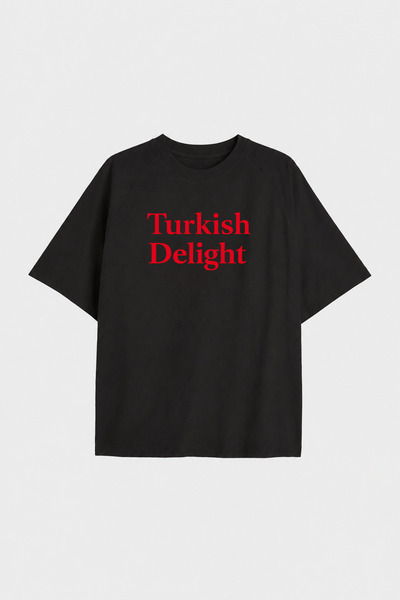 Auryne Jewelry Oversize Turkish Delight Printed Unisex Special Design Print T...
