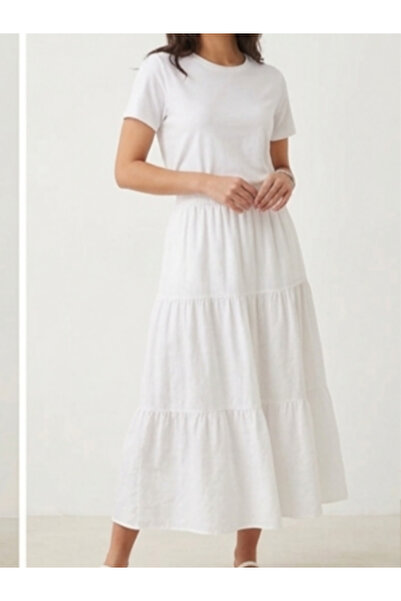 DENİZLİFE Skirts - White - Long