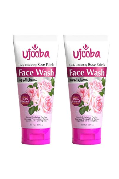 ujooba Face Wash Rose Pettal 150 ML - Pack of 2