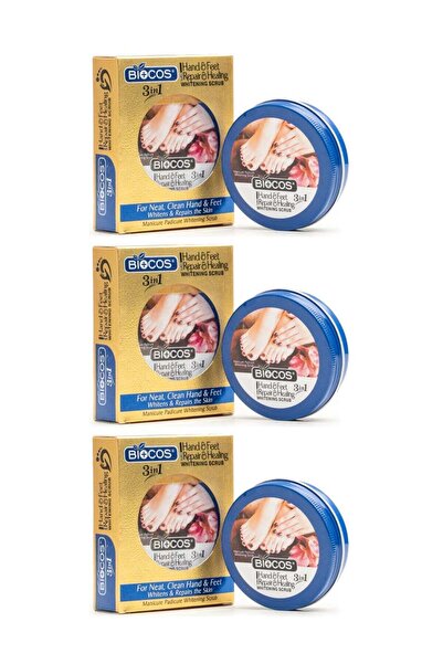 BIOCOS Hand & Feet Scrub – Deeply Hydrates, Removes Dry Skin, Treats Cracked ...