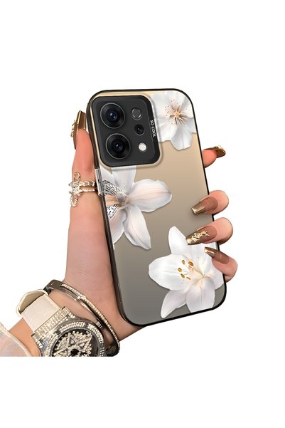 Hontinga Oppo Reno 14 5g Compatible Silicone Edge Hard Back Case Couple Phone...