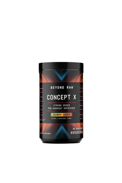 GNC Formula Pre-Workout cu Aroma Gummy Worm Beyond Raw Concept X 588.6g