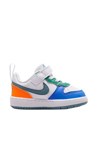 Nike COURT BOROUGH LOW RECRAFT DV5458-140 Adidași Unisex pentru Copii, Alb