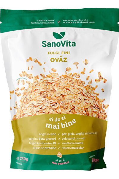 Sano Vita Fulgi de ovăz fine 750g