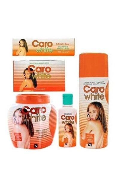 Caro White Original Lightening Set 5 - Lotion + Tube + Cream + Oil & Soap