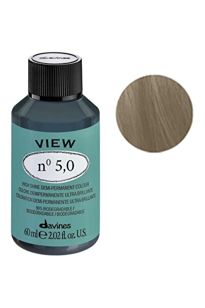 Davines View, Vopsea de păr Demi-Permanentă, 5.0, 60 ml