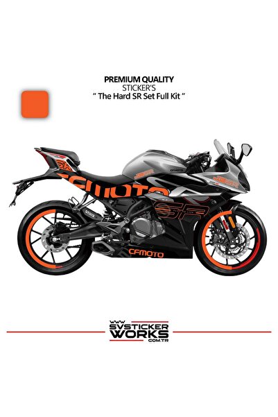 ARONA CFMOTO 250SR مجموعة ملصقات Hard SR ملصق نموذج مجموعة عالية الجودة مع هد...