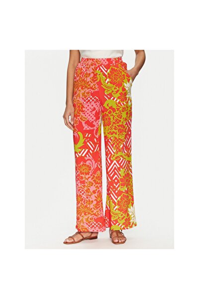 Gaudi Pantaloni de damă din material textil 511BD25026 Portocaliu