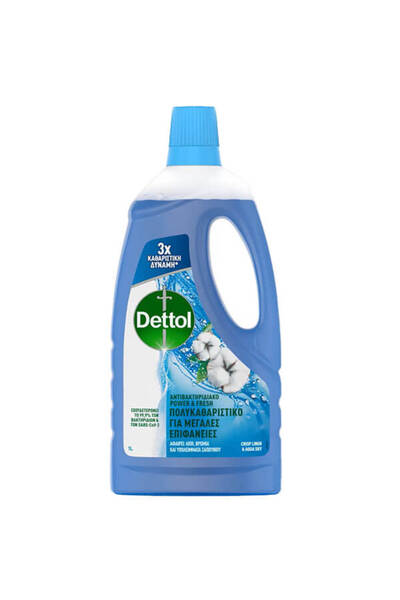 Dettol ΥΓΡΟ ΠΟΛΥΚΑΘΑΡΙΣΤΙΚΟ 1lit - (ΘΑΛΑΣΣΙΝΗ ΦΡΕΣΚΑΔΑ)