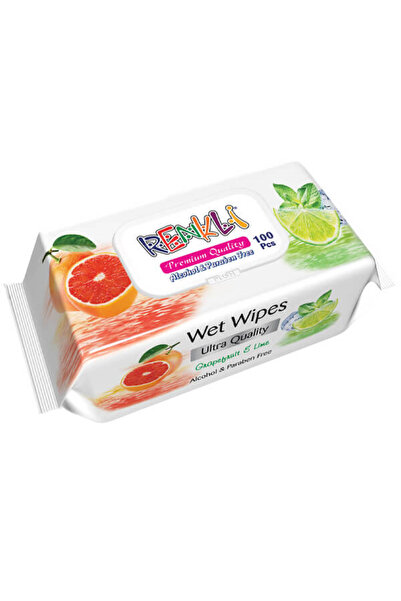 Renkly RENKLI ΜΩΡΟΜΑΝΤΗΛΑ ΜΕ ΚΑΠΑΚΙ 100τεμ. - (GRAPEFRUIT ΚΑΙ LIME) (PREMIUM ...