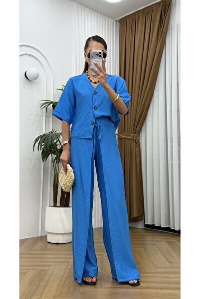 R-Style Pants Detailed Suit Set