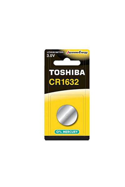 Toshiba ΜΠΑΤΑΡΙΑ (CR1632) 3V LITHIUM (1τεμ.) - (ΜΕ ΦΟΡΟ 0,02€)