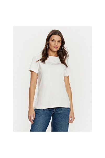 Guess Tricou de damă V3BI11J1314 Crem