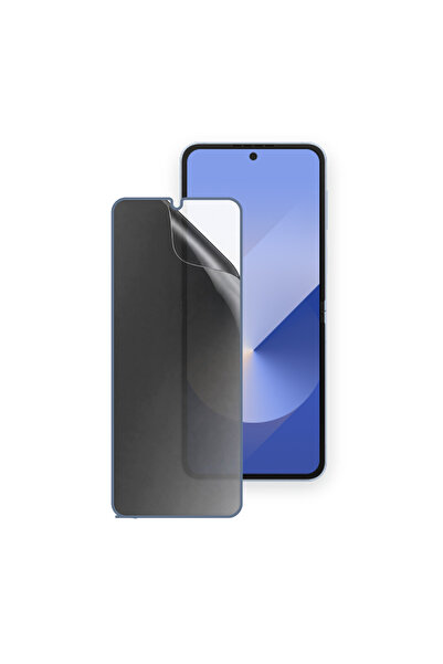 schitec Galaxy Z Flip 6 Uyumlu Ön Yüzey Hayalet Privacy Hidrojel Ekran Koruyucu