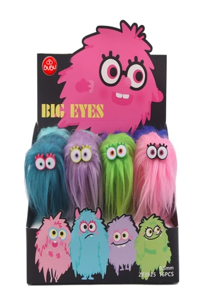 Bubu Plush Pencil with Confused Eyes Cap - 1 Piece