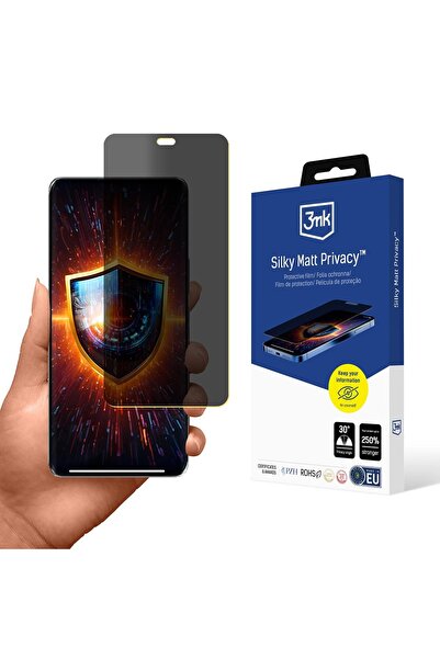 3MK Folie de protecție mată mătăsoasă anti-spion pentru ecranul Honor Magic7 ...